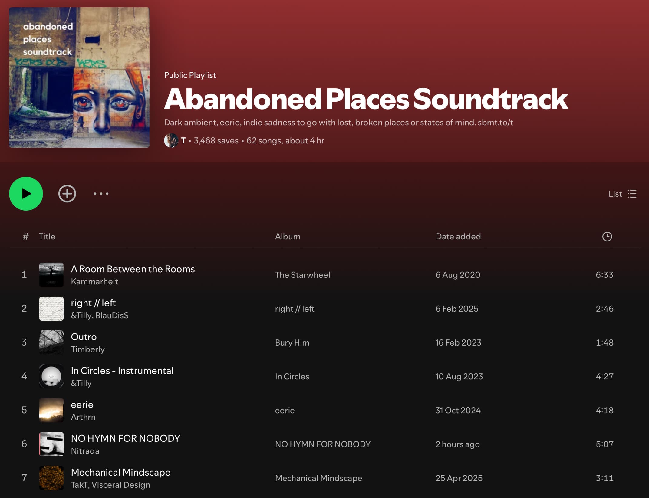 Abandoned Places Soundtrack clipping